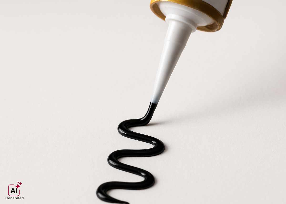 Application of black Electrically Conductive Adhesive – Nagase advanced conductive adhesive solution for electronics and industrial bonding.