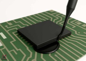 Underfill material by Nagase for reliable chip and PCB bonding, designed to enhance electronic assembly durability and protect against thermal stress.