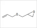 Structural formula of triethylene glycol monoallyl ether, a reactive compound used in polymer synthesis and surface-modifying formulations.