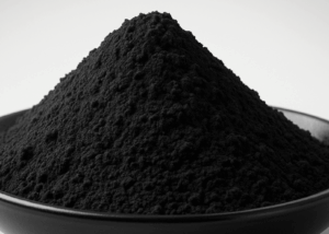 LFP cathode material (Lithium Iron Phosphate) in powder form for high-performance lithium-ion batteries, supporting electric vehicle mobility and energy storage solutions by Nagase.