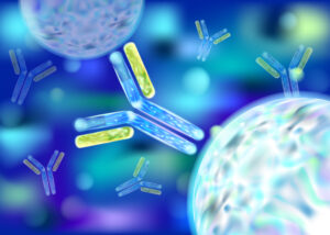 Antibody and particle interaction in diagnostic assay – Nagase HbA1c Latex Agglutination Reagents for accurate in-vitro diagnostics.