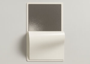 High-resolution image of SUPHIP® inorganic fiber nanocomposite insulation sheet — innovative thermal barrier material for EV batteries and energy storage systems, offering superior heat resistance and low thermal conductivity.